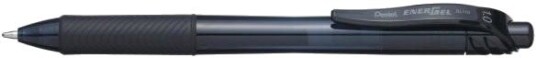 Pentel Energel - Rulleballpenn - Svart - Gelblekk - 1 Mm - Bred - Retraktil