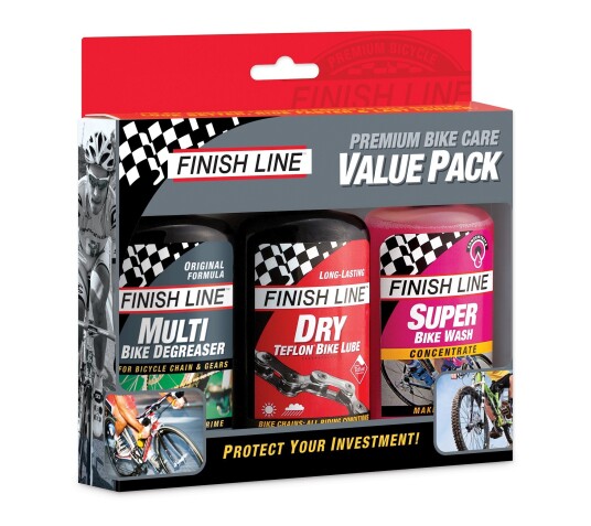 Finish Line Value Pack Premium Sykkel Vedlikeholdelses Pakke Finish Line Value Pack Premium Sykkel Vedlikeholdelses Pakke