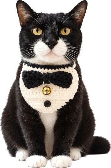 Heklet Smoking til Katt & Hund - One size