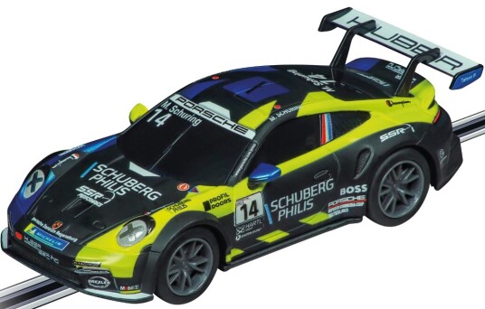 Porsche 911 GT3 Cup Huber Racing 1:43 Sort Radiostyrt Bil