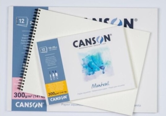 Canson Montval Kunstark/ Papir 200 G/M² 1 Ark Canson Montval Kunstark/ Papir 200 G/M² 1 Ark