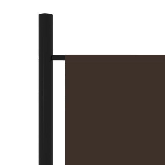  Romdeler med 5 paneler brun 250x180 cm 320724