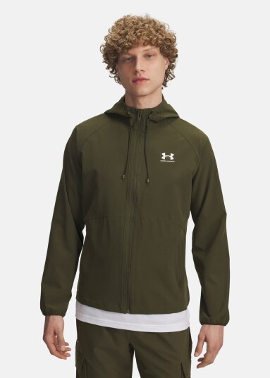 UA Vibe Woven Jacket Expedition Green S Høstjakker UA Vibe Woven Jacket Expedition Green S Høstjakker