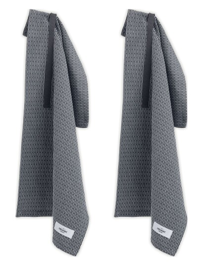 The Organic Company Little Towel (2 Pack) - Grey - 35X 60CM