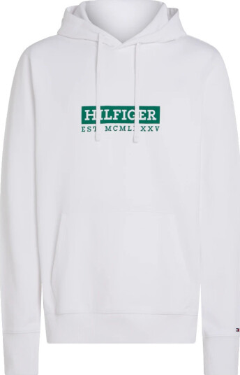 Tommy Hilfiger Herre Gensere & Hettegensere Hvit 2XL,