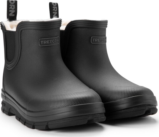 Tretorn Kids' Aktiv Chelsea Winter Black 010/Black 22