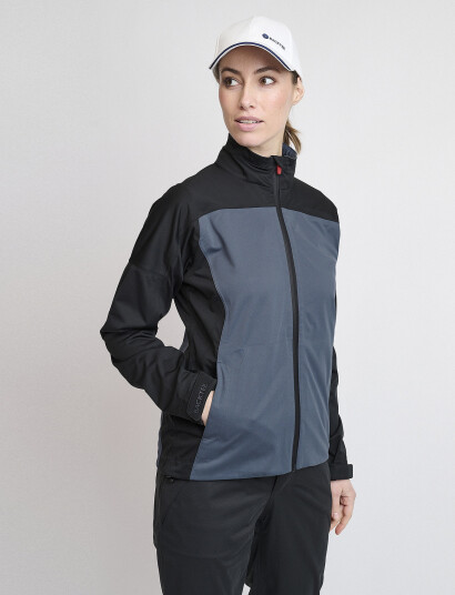 BACKTEE Ladies 4Ws Pro Rain Jacket - Blue - L