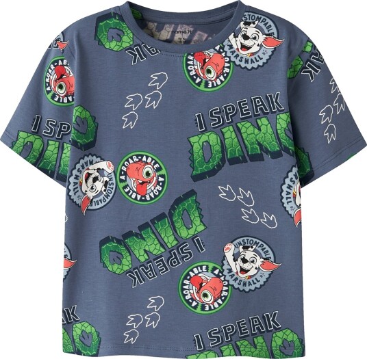 Name It Nmmjok Paw Ss Nreg Top Cplgm Blue 110