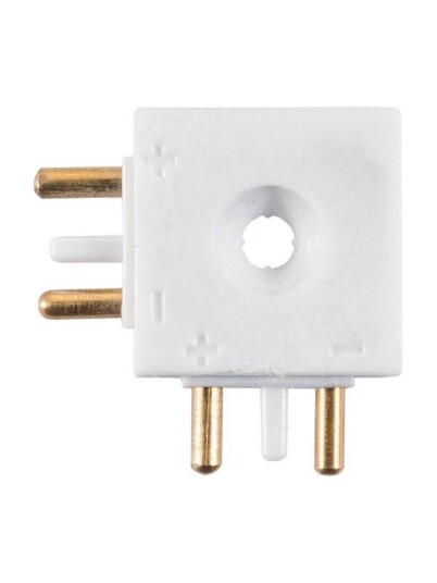 SG Armaturen Slimline l-connector mat white