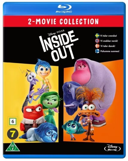 Innsiden Ut 1-2 (Blu-ray) Innsiden Ut 1-2 (Blu-ray)
