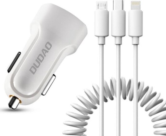 Lader Dudao R7 2X Usb-A 2,4 A (52186)