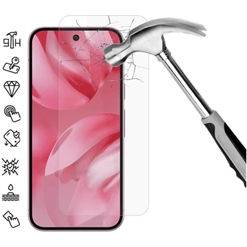 Google Pixel 10 Beskyttelsesglass   9H   Case Friendly Gjennomsiktig