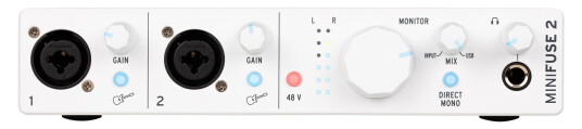 Arturia MiniFuse 2 Hvit Arturia MiniFuse 2 Hvit