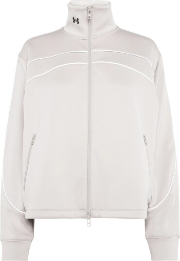 Under Armour Knit Track Jacket Beige XS
