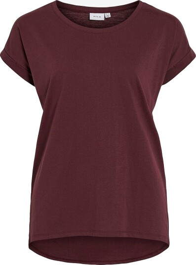 Vila Topp viDreamers New Pure T shirt Rød