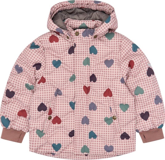 Mikk line Vinterjakke Puffer Heart Opp Mikk line 3 år (98) Vinterjakke Beige Blå Grønn Lilla Rosa Rød