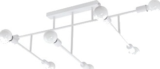 Eglo Belsiana Loft 8L L1180 Hvit Eglo Belsiana Loft 8L L1180 Hvit