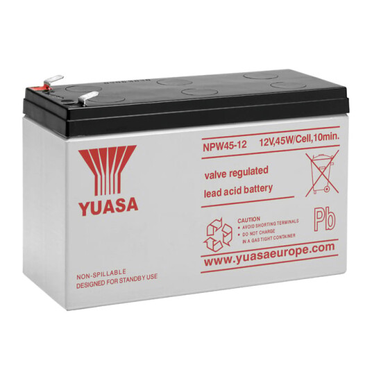 Yuasa Blyakkumulator 12 V 8,5 Ah Yuasa Blyakkumulator 12 V 8,5 Ah