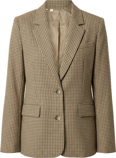Selected Slwrita Ls Classic Blazer Check - MONKS ROBE - 34