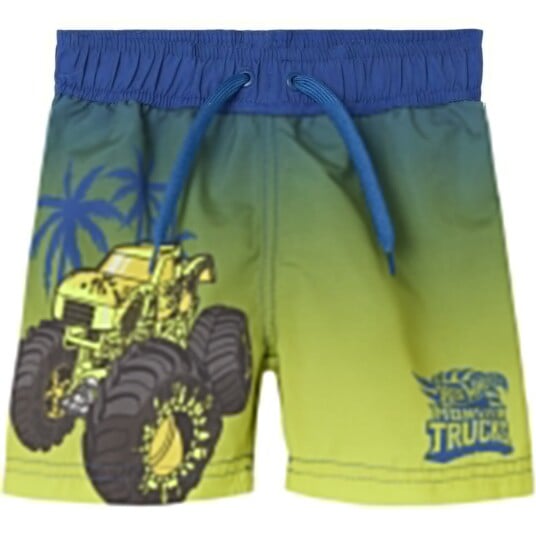 Name It Limoges Muz Hot Wheels Long Badeshorts 92