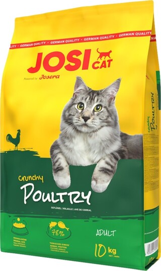 Josicat Tørrfôr Josera Crunchy Chicken Sprø Kylling 2 X 10 kg Josicat Tørrfôr Josera Crunchy Chicken Sprø Kylling 2 X 10 kg