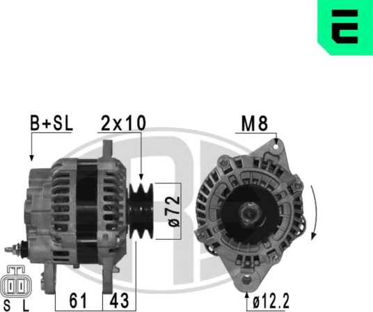 Dynamo ERA 210950A