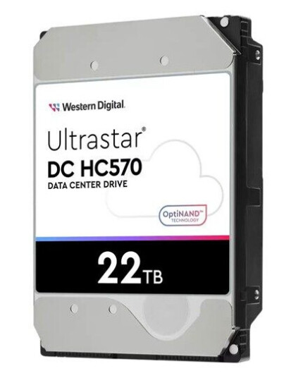 WD Ultrastar DC HC570 - 22TB - Harddisk - 0F48155 - SATA-600 - 3.5"