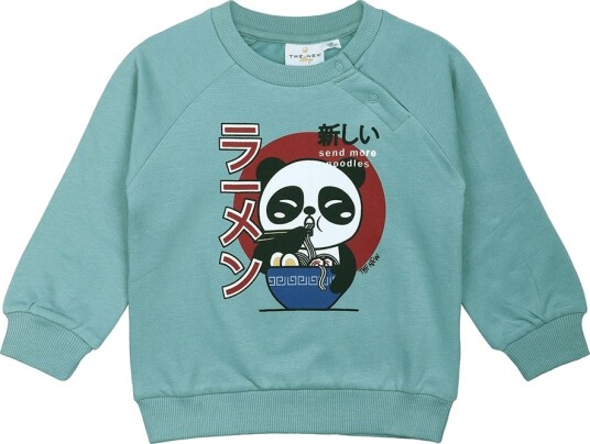 The New Siblings Collegegenser TnsIno Arctic m. Panda The New 68 Collegegenser Grønn 62