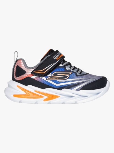 Skechers Sko m. Lys Glow Ultra Svart/Sølv 22 Blinkende sko Flerfarget Metallic