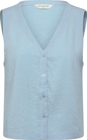MSCH Copenhagen Mschdaria Sl Shirt Blue XS