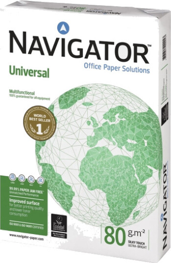 Navigator Universal Universal A4 210X297 Mm 500 Ark 80 G/M² Hvit