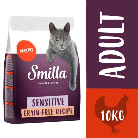 Smilla Adult Sensitive Kornfri Tørrfôr 10kg