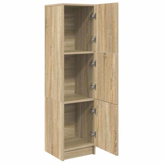 Høyskap Sonoma eik 31,5 x 32 x 124 cm Konstruert tre Høyskap Sonoma eik 31,5 x 32 x 124 cm Konstruert tre