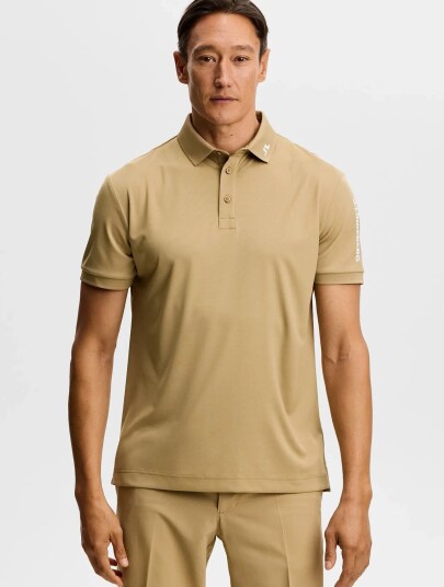 J. Lindeberg Tour Tech Polo   Khaki green   S
