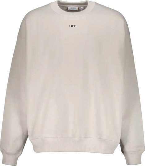 Off White Herre Gensere & Hettegensere Grå M,