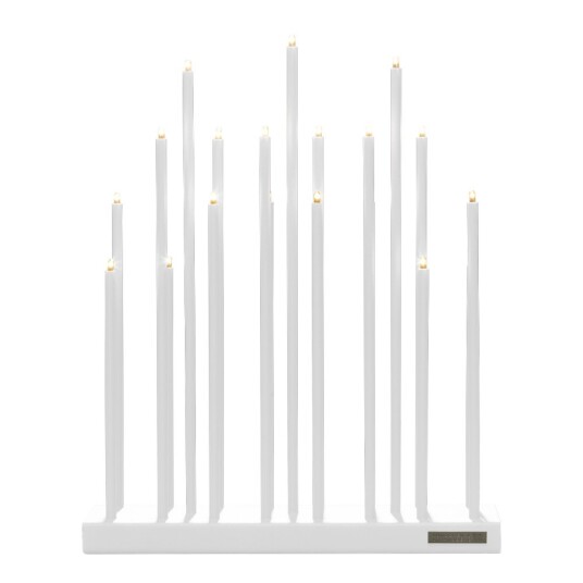 Smak Design Elflugan adventslysestake Grande 50x12,5 cm hvit Smak Design Elflugan adventslysestake Grande 50x12,5 cm hvit