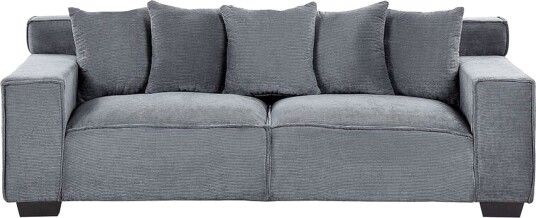 Lahall 3 seters Sofa Mørkegrå
