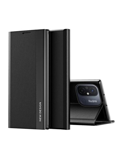 Hurtel Sleep Case Pro Case for Xiaomi Redmi Note 12 Pro+ with Flip Stand Black