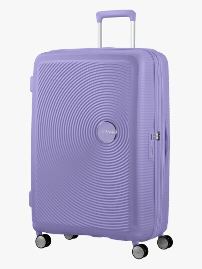 American Tourister Soundbox ekspanderende stor koffert 77 cm Lavender American Tourister Soundbox ekspanderende stor koffert 77 cm Lavender