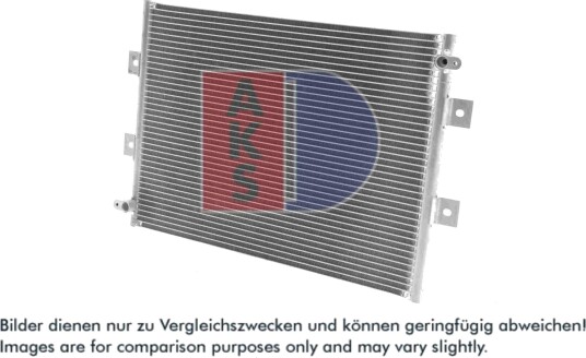 Kondensator, klimaanlegg AKS DASIS 422115N