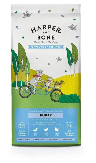 Harper And Bone Dog Puppy Flavours Of The Farm Tørrfôr (2 kg)