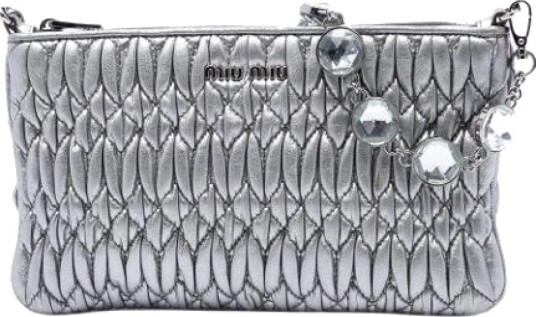 Miu Miu Pre owned Dame Pre owned Grå ONE SIZE,