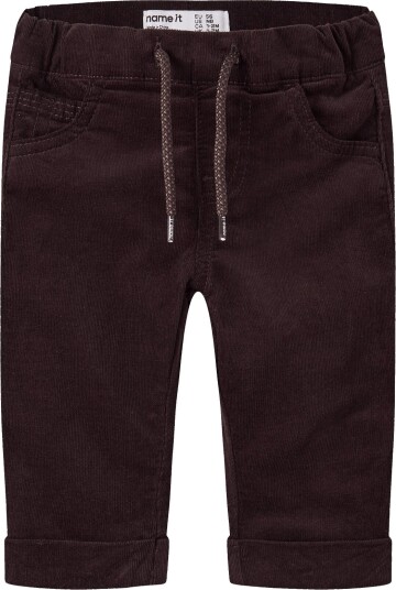 Name It Nbmben Reg Cord Wl Pant 4609 Yt Brown 86