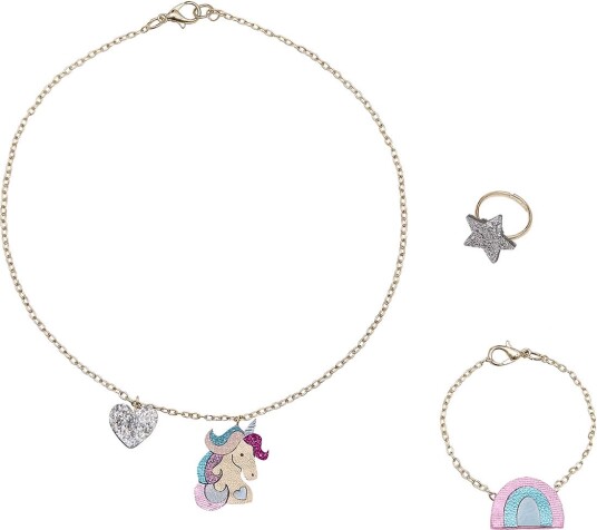 Mimi & Lula Jewellery Set   Unicornland   Multi/patterned   ONE SIZE