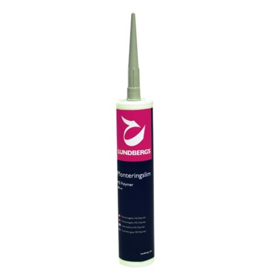 Lundbergs Monteringslim MS Polymer 290ml For Trappefornying Lundbergs Monteringslim MS Polymer 290ml For Trappefornying