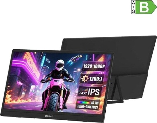 Zeuslap ZB156 15,6" Bærbar monitor ZB156 Plastic