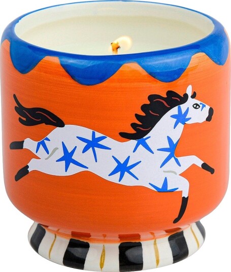 Paddywax Adopo Keramisk duftlys til hest Seinna Sunset Orange