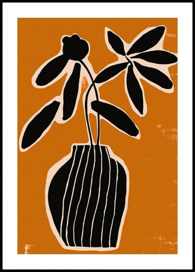 Ochre Still lIfe No 2  Poster Plakat / 40x50cm