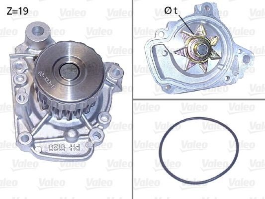 VALEO 506811 Vannpumpe VALEO 506811 Vannpumpe