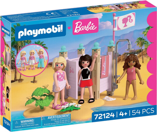 PLAYMOBIL Barbie Strandpåklædning - Pink - ONE SIZE PLAYMOBIL Barbie Strandpåklædning - Pink - ONE SIZE